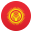 flag: Kyrgyzstan