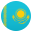 flag: Kazakhstan