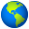 globe showing Americas