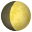 waxing gibbous moon