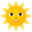 sun with face