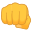 oncoming fist