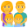 family: man, woman, boy, boy