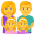 family: man, woman, girl, girl