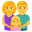 family: man, woman, girl