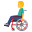 man in manual wheelchair