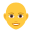 woman: bald