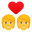 couple with heart