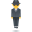 man in suit levitating
