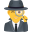 man detective