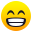 beaming face with smiling eyes