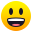 grinning face with big eyes