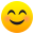 smiling face with smiling eyes