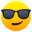 smiling face with sunglasses