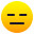 expressionless face