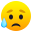sad but relieved face