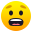 anguished face