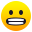 grimacing face