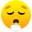 face exhaling