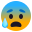 anxious face with sweat