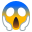 face screaming in fear