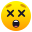 dizzy face