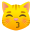 kissing cat