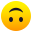 upside-down face