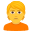 person pouting