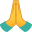 folded hands