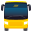 oncoming bus