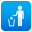 litter in bin sign