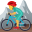 man mountain biking