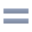 heavy equals sign