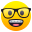 nerd face