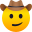 cowboy hat face