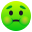 nauseated face