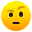 face with raised eyebrow