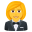 woman in tuxedo