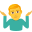man shrugging