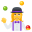 woman juggling