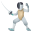 person fencing