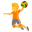 person playing handball
