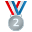 2nd place medal