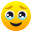 face holding back tears