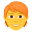 person: red hair