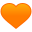 orange heart
