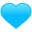 light blue heart