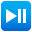 play or pause button