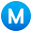circled M